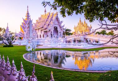 Wat Rong Khun Popular Attractions Photos