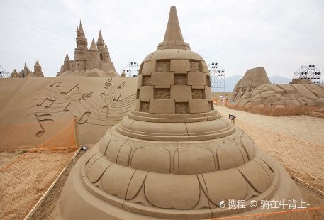 International Sand Sculpture Art Square