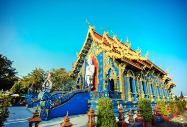 Wat Rong Suea Ten Popular Attractions Photos