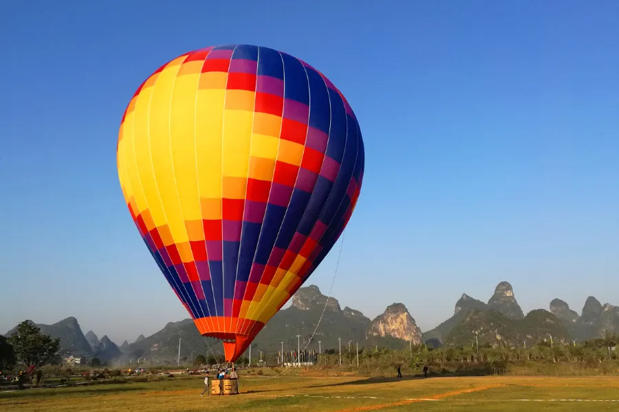 Yansha Hot Air Balloon Flight2
