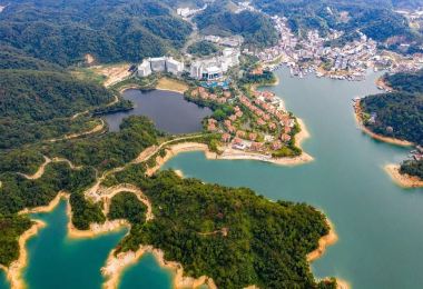 Xinfeng River Dam Popular Attractions Photos