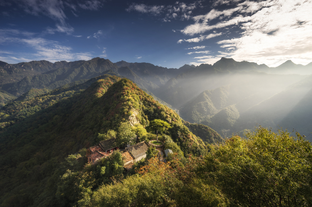 天池山崩主景区