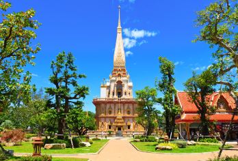 Wat Chalong Popular Attractions Photos