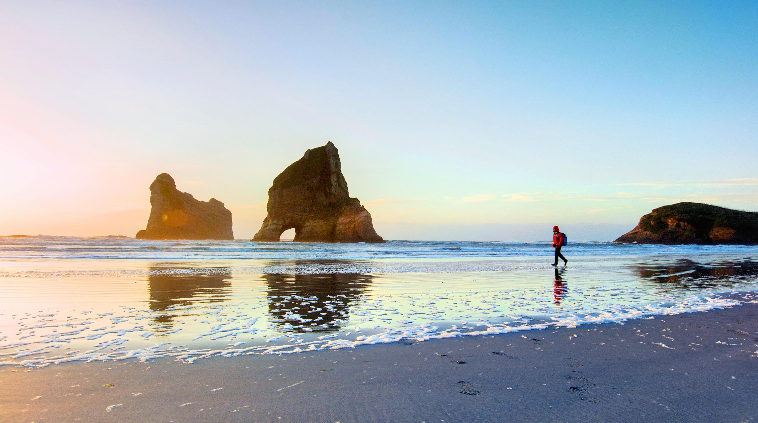 Wharariki Beach Travel Guidebook Must Visit Attractions In Golden Bay Wharariki Beach Nearby Recommendation Trip Com