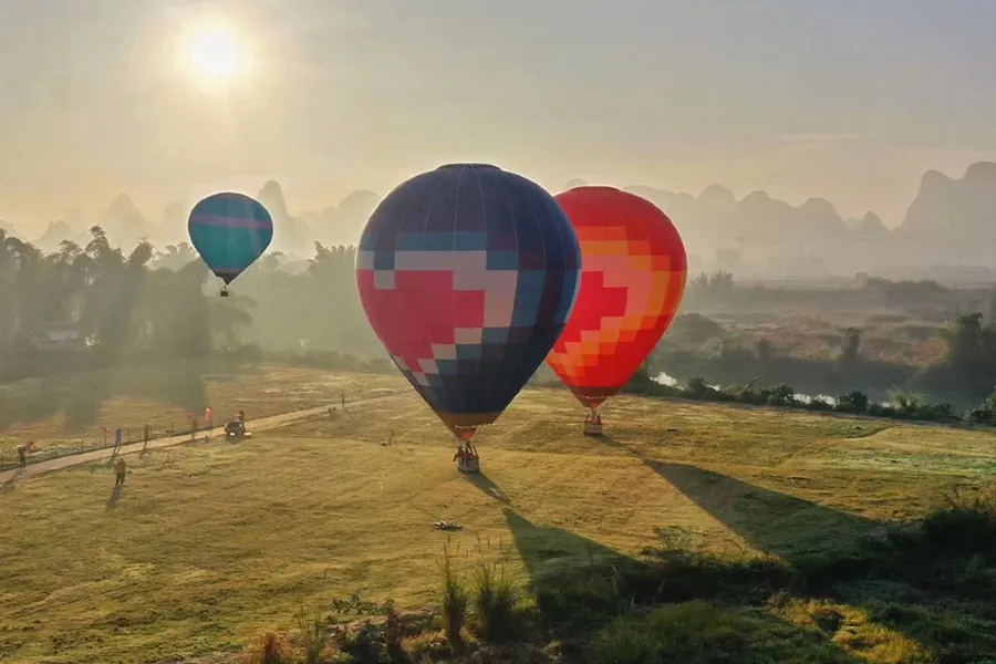 Yansha Hot Air Balloon Flight