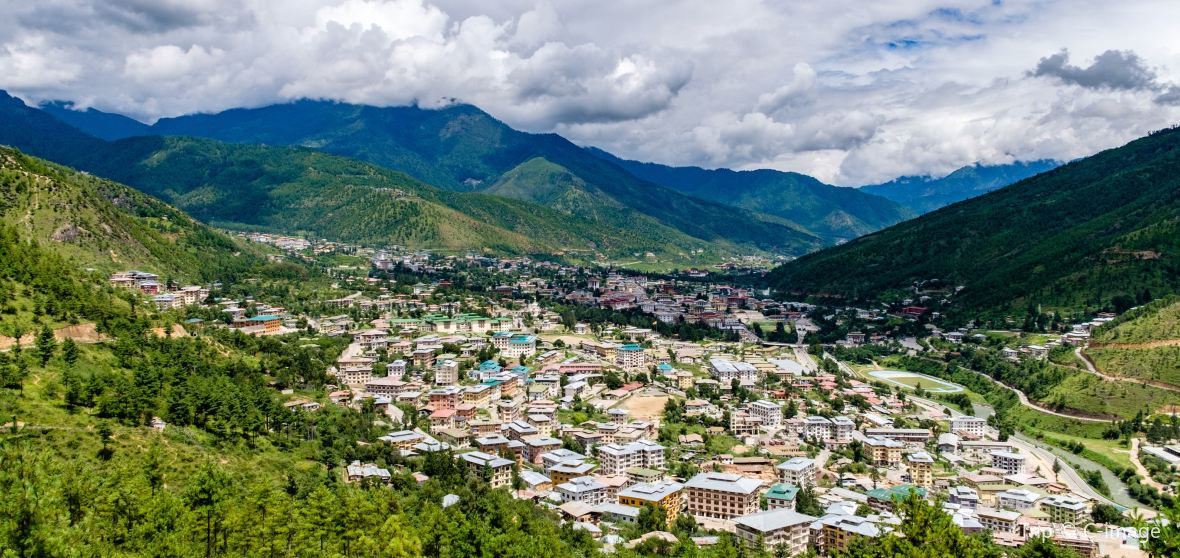 bhutan thimphu city shopping