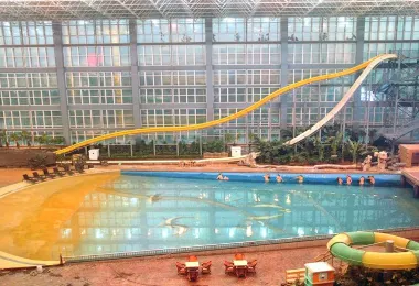 Jiuhuashan Hot Spring Water City Popular Attractions Photos