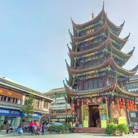 Confucious temple in Wenjiang