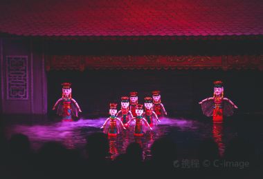 탕롱 수상인형극장 명소 인기 사진