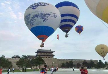 平遙古城熱氣球飛行體驗 熱門景點照片
