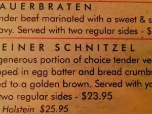 Schnitzelbank Restaurant