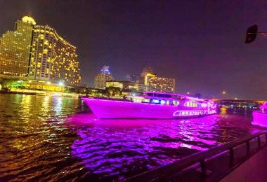 璀璨明珠號夜遊湄南河 熱門景點照片