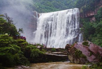 Chishui Danxia Tourist Area · Great Waterfall Popular Attractions Photos