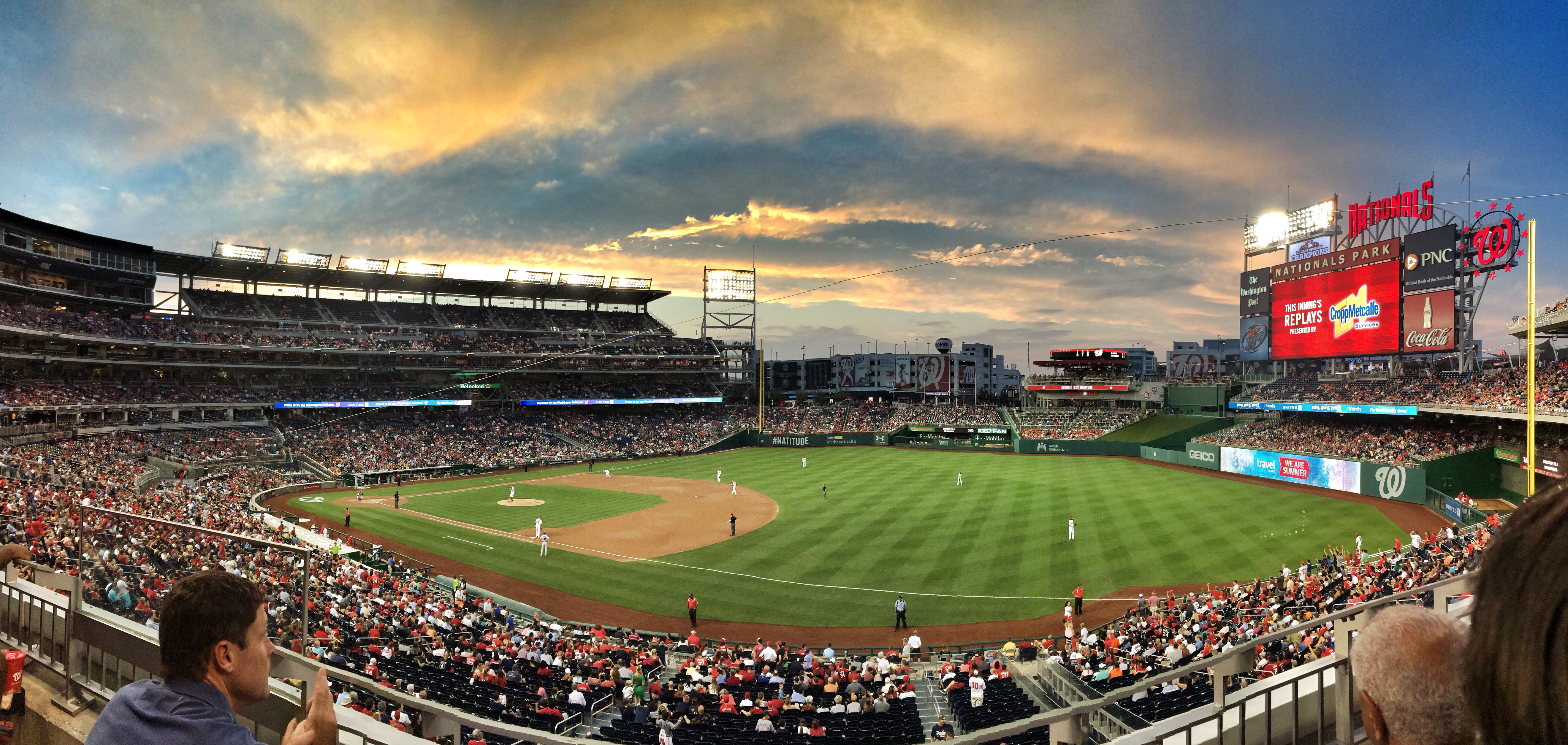 Traveling to the Nationals Park