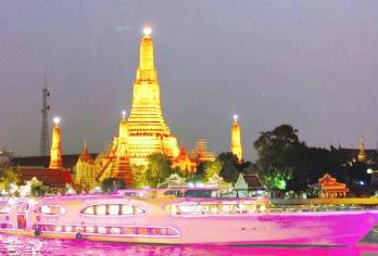 白玉蘭號夜遊湄南河 熱門景點照片