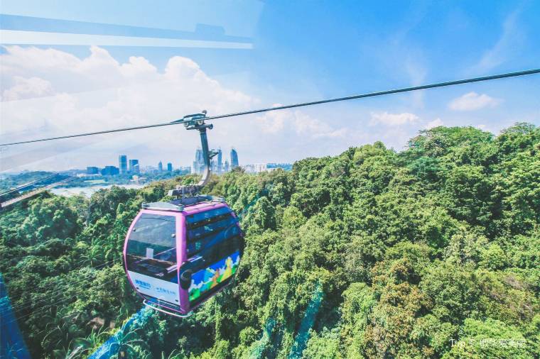Riding The Singapore Cable Car