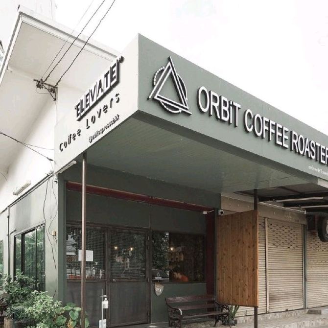 ORBIT Coffee  Roastery But before  going to Trip com 