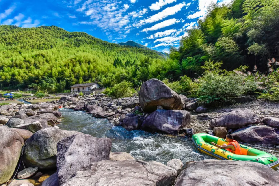 Zhebei Canyon Rafting