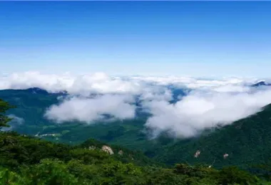 Baimajian in the Main Scenic Area of Dabie Mountain 명소 인기 사진