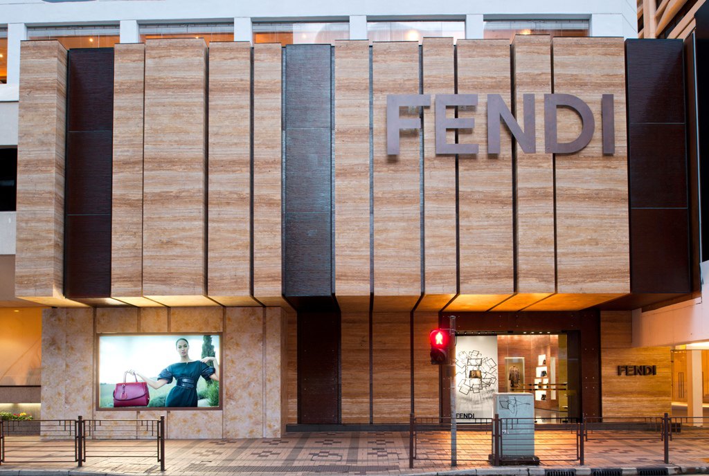 Fendi Store in Canton Road, Hong Kong, China Editorial Image