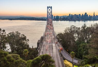 San Francisco – Oakland Bay Bridge Popular Attractions Photos