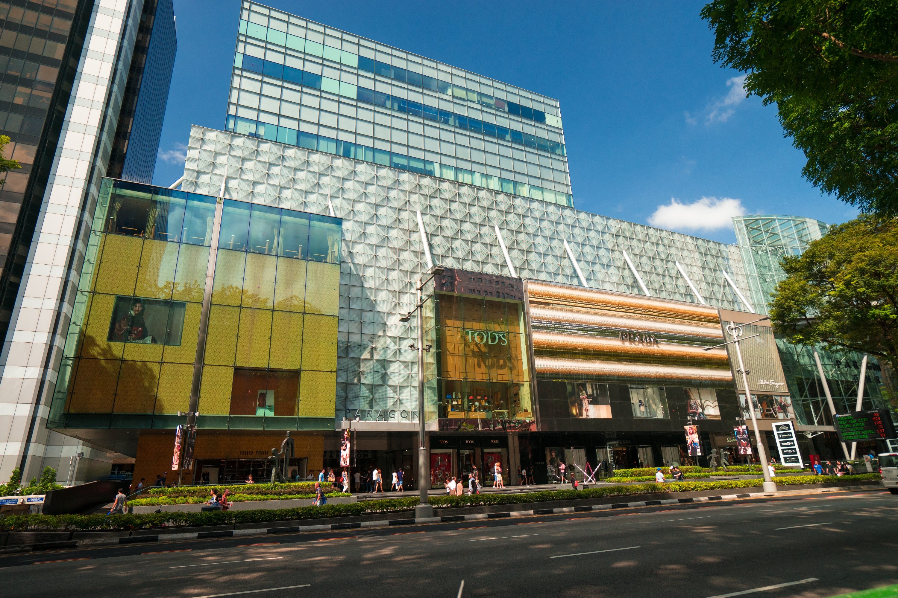 Ngee Ann City Singapore Orchard road people modern fashion luxury