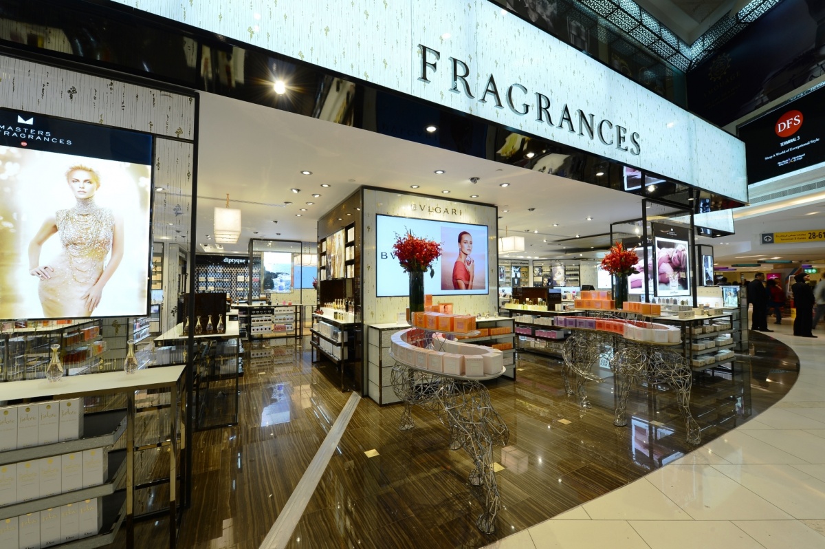 Shopping itineraries in DFS Abu Dhabi International Airport in