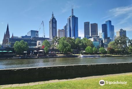 Southgate, on the Banks of the Yarra River